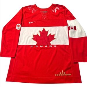 Nike Team Canada IIHF 2014 Sochi Winter Olympics Hockey Jersey L